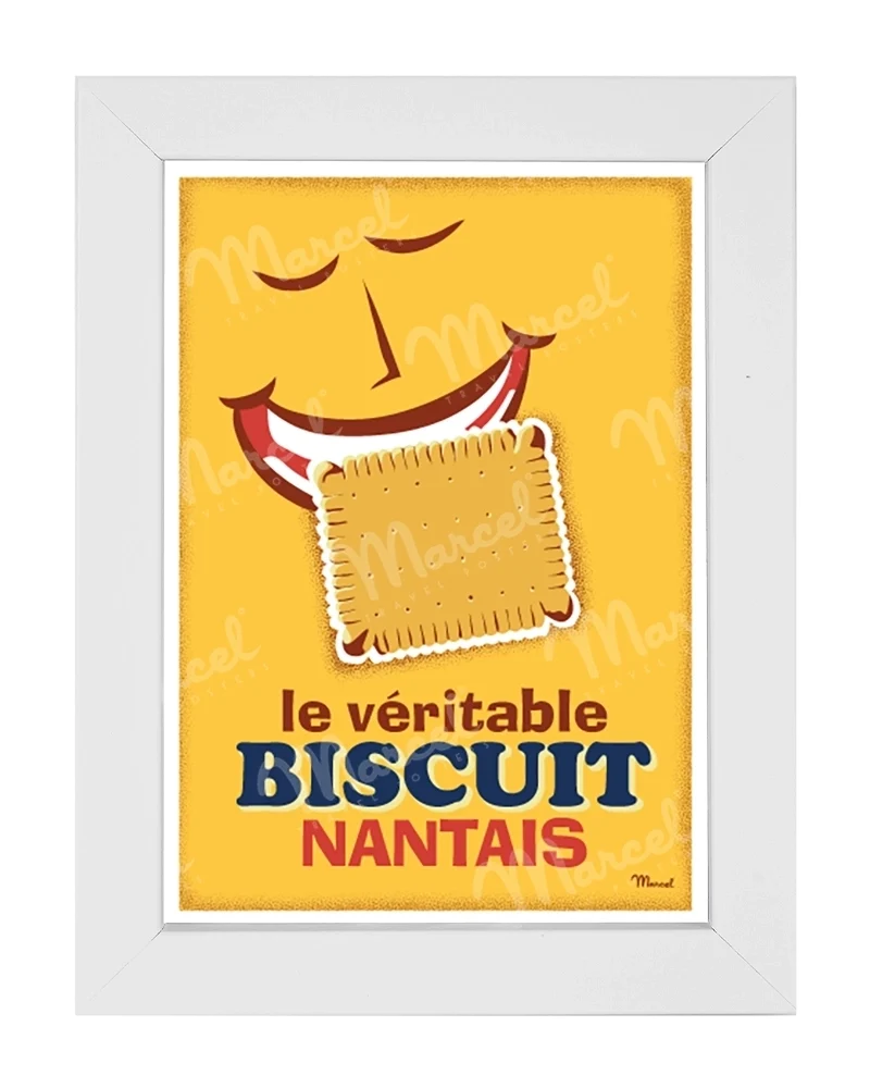 Carte Postale "Le Biscuit Nantais"