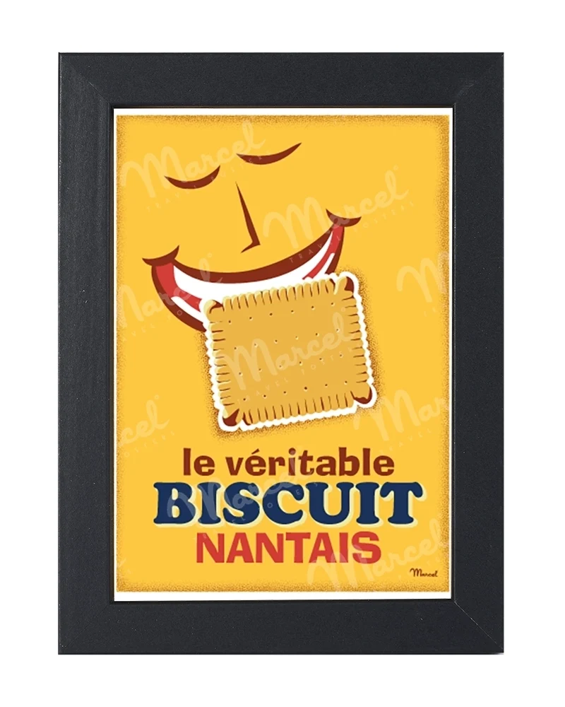 Carte Postale "Le Biscuit Nantais"