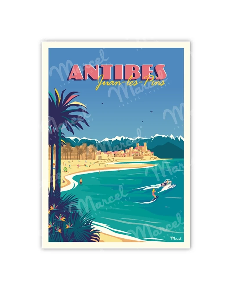 Carte Postale ANTIBES "Juan-les-Pins"