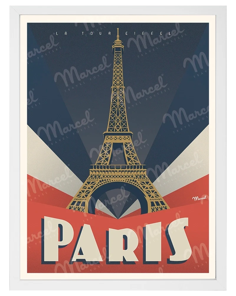 Affiche PARIS "Tour Eiffel"