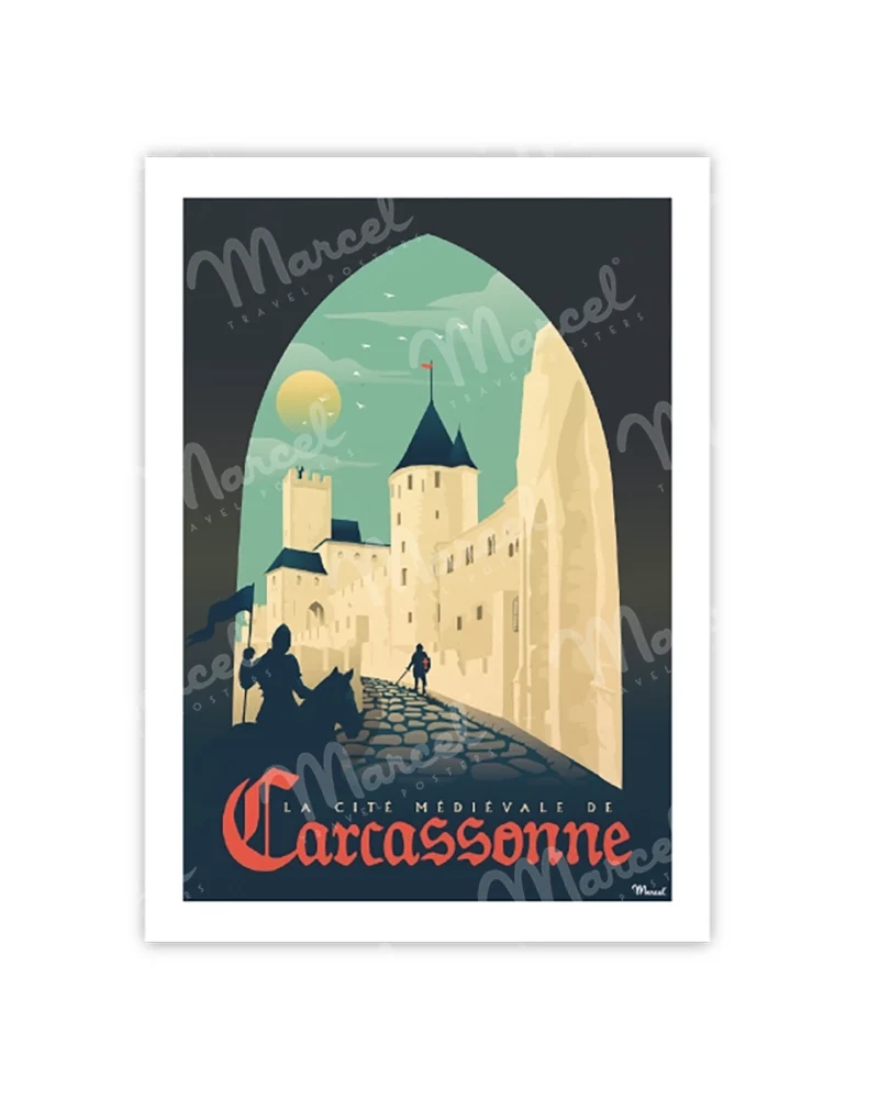 Carte Postale CARCASSONNE ''La Cité Médiévale''
