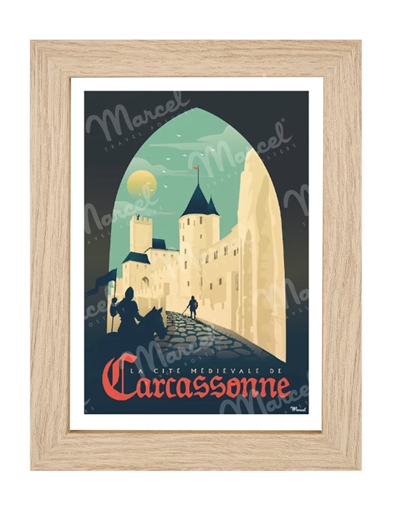 Carte Postale CARCASSONNE ''La Cité Médiévale''
