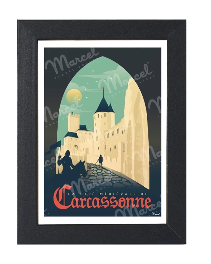 Carte Postale CARCASSONNE ''La Cité Médiévale''