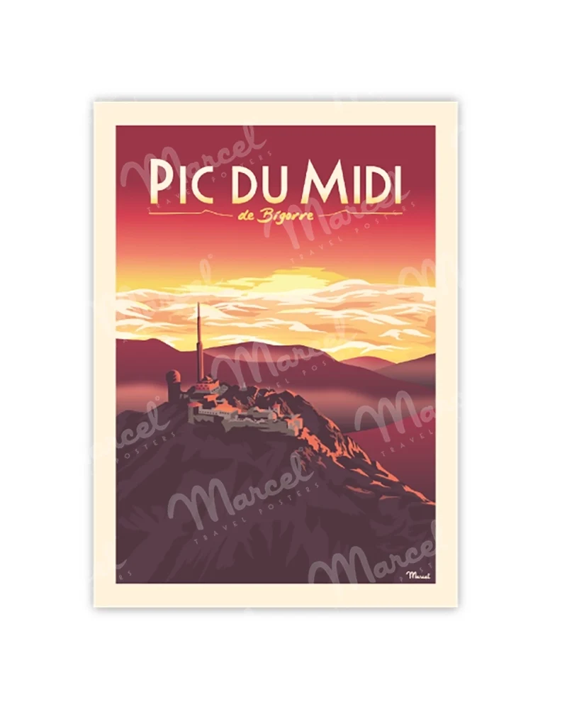 Carte Postale PIC DU MIDI DE BIGORRE