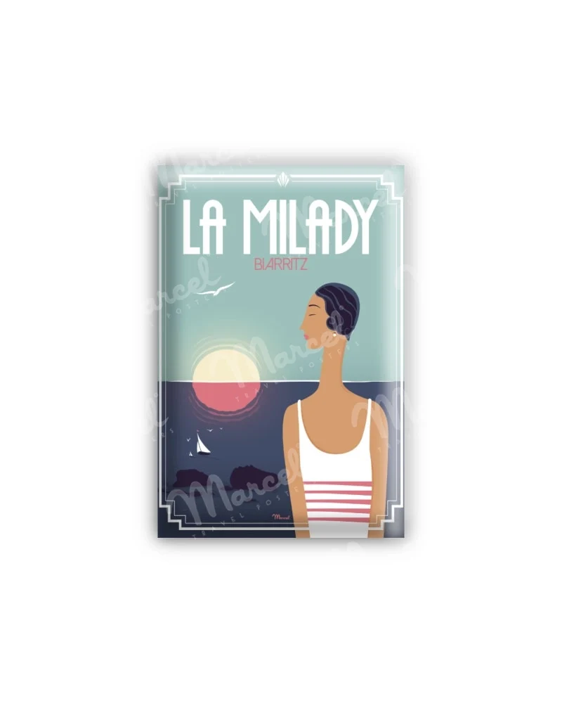 Magnet BIARRITZ "La Milady"