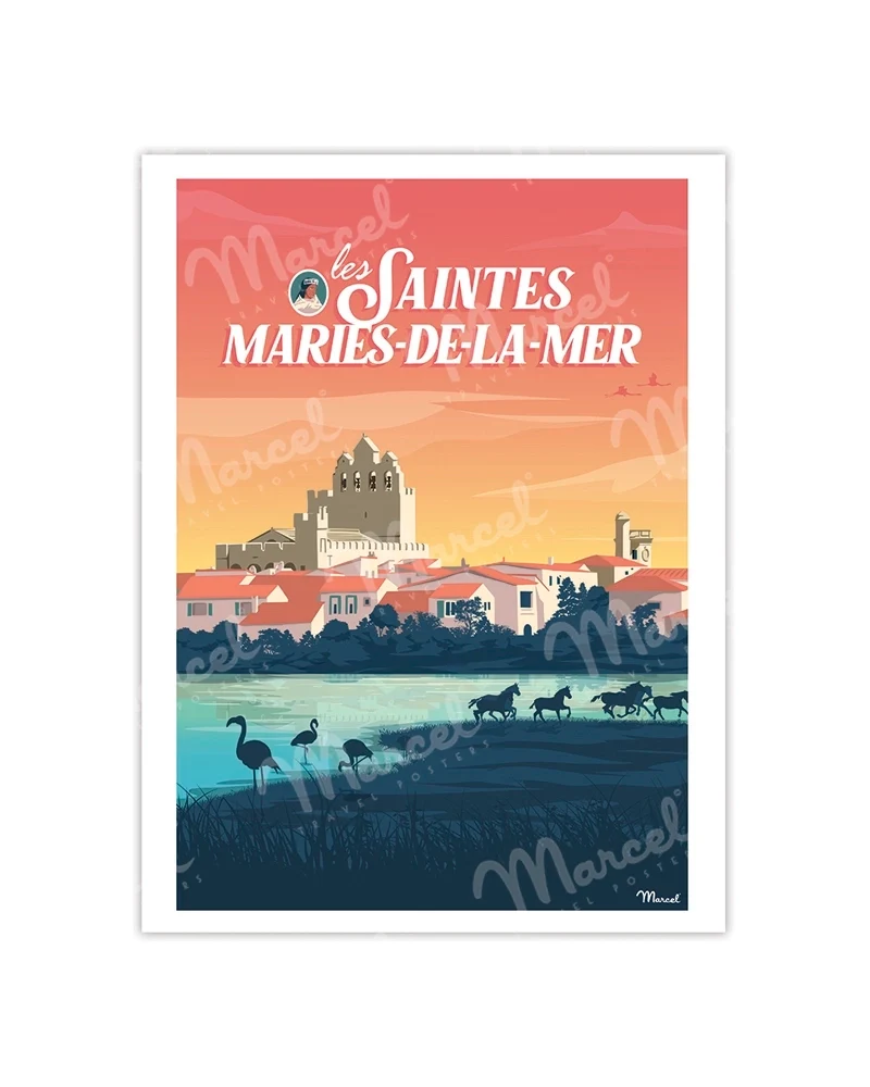 Carte Postale LES SAINTES-MARIES-DE-LA-MER