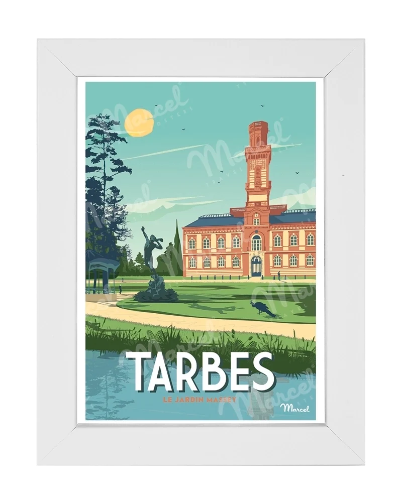 Carte Postale TARBES "Le Jardin Massey"