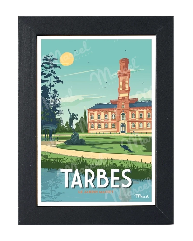 Carte Postale TARBES "Le Jardin Massey"