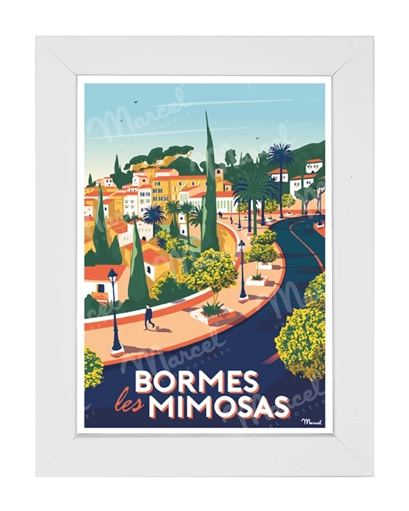 Carte Postale BORMES-LES-MIMOSAS