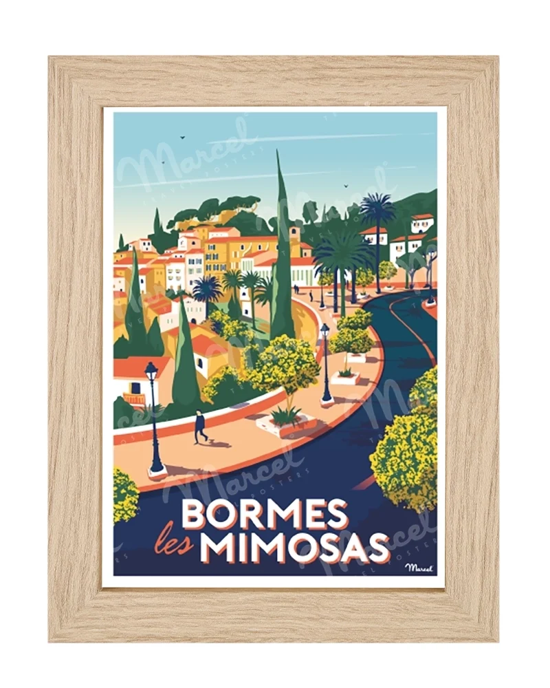 Carte Postale BORMES-LES-MIMOSAS