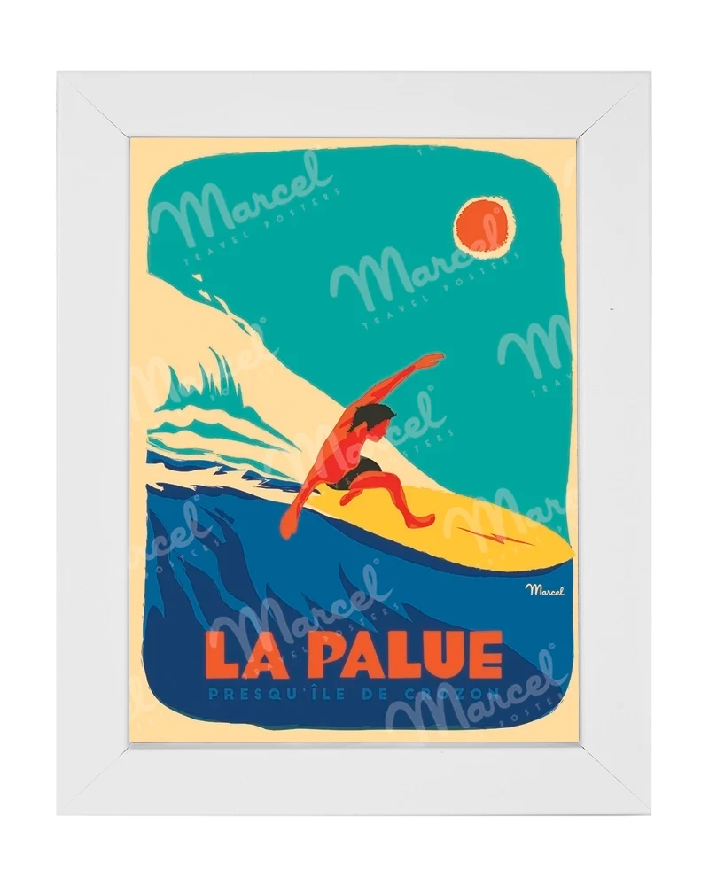 Carte Postale LA PALUE "Surfeur"