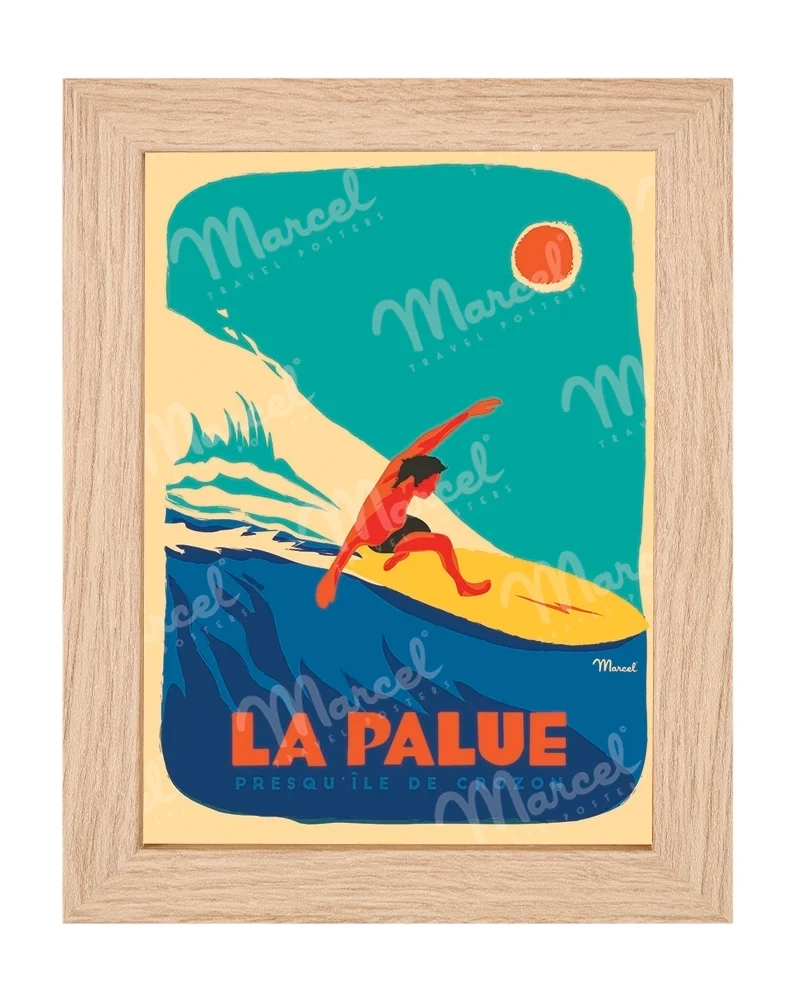 Carte Postale LA PALUE "Surfeur"
