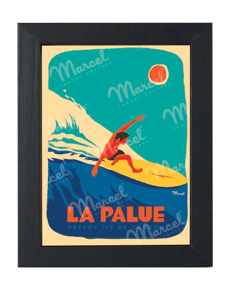 Carte Postale LA PALUE "Surfeur"