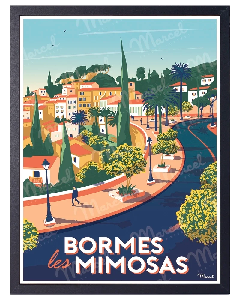 Affiche BORMES-LES-MIMOSAS