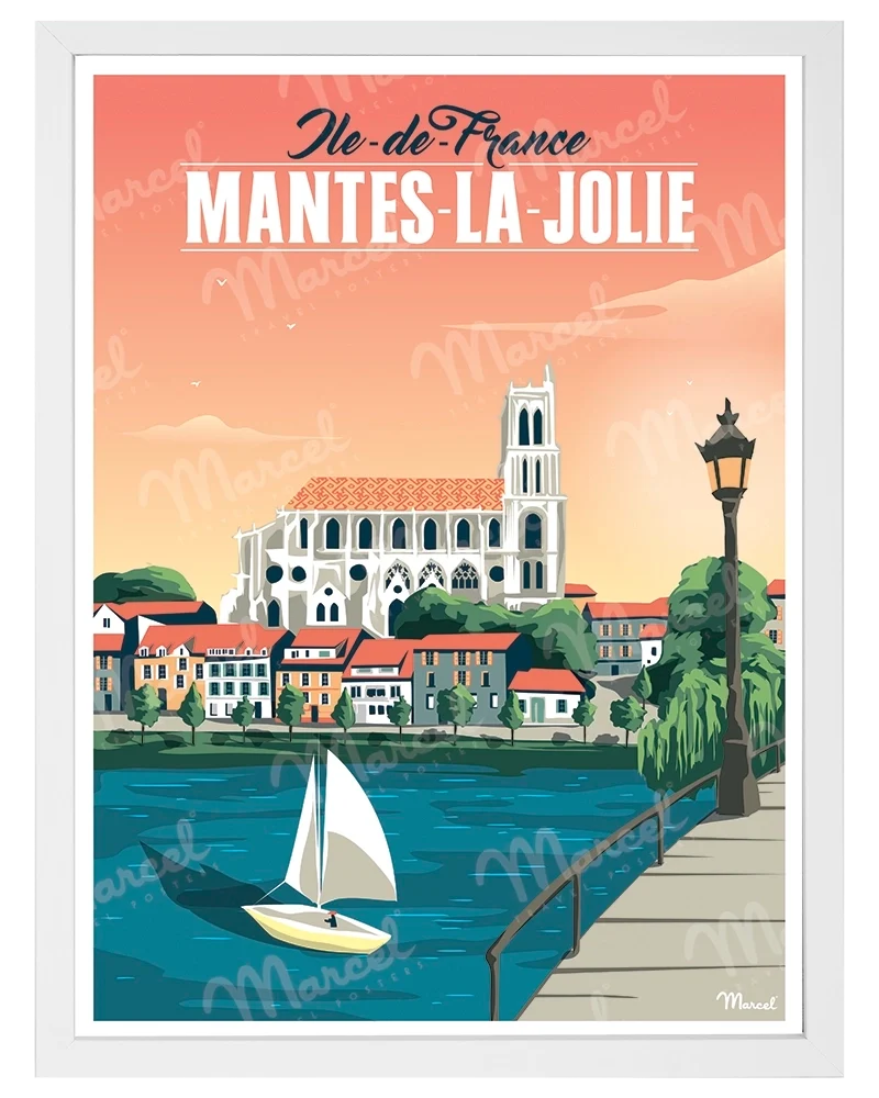 Affiche MANTES-LA-JOLIE