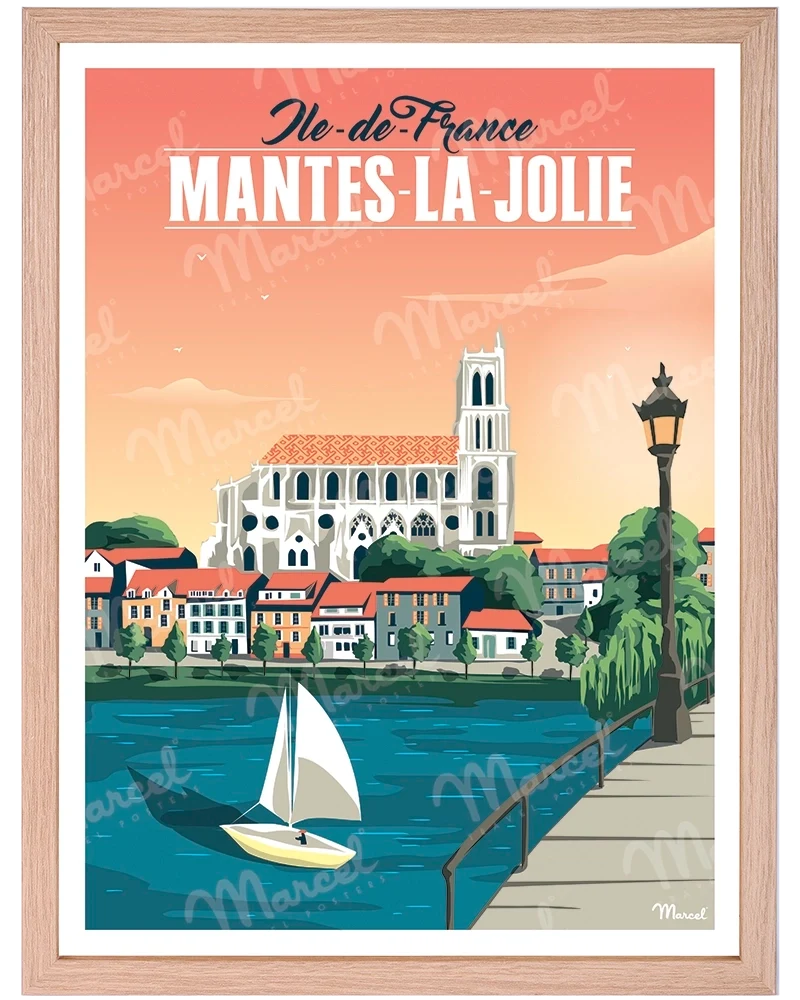 Affiche MANTES-LA-JOLIE