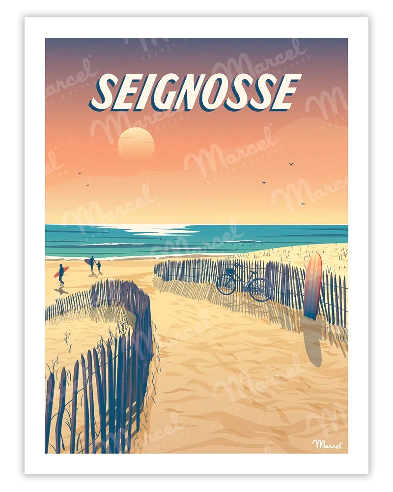 Affiche SEIGNOSSE "Les Estagnots"