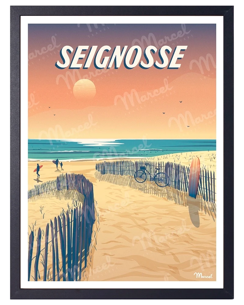 Affiche SEIGNOSSE "Les Estagnots"
