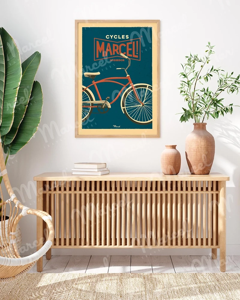 Affiche "Cycles Marcel"