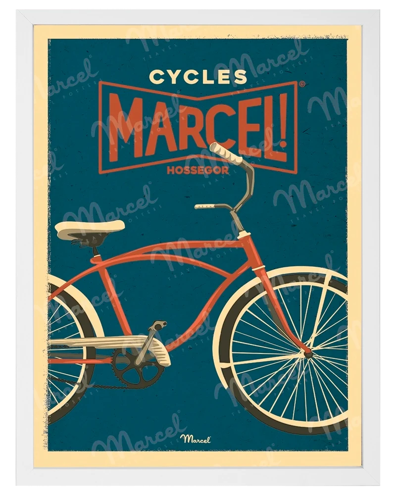 Affiche "Cycles Marcel"
