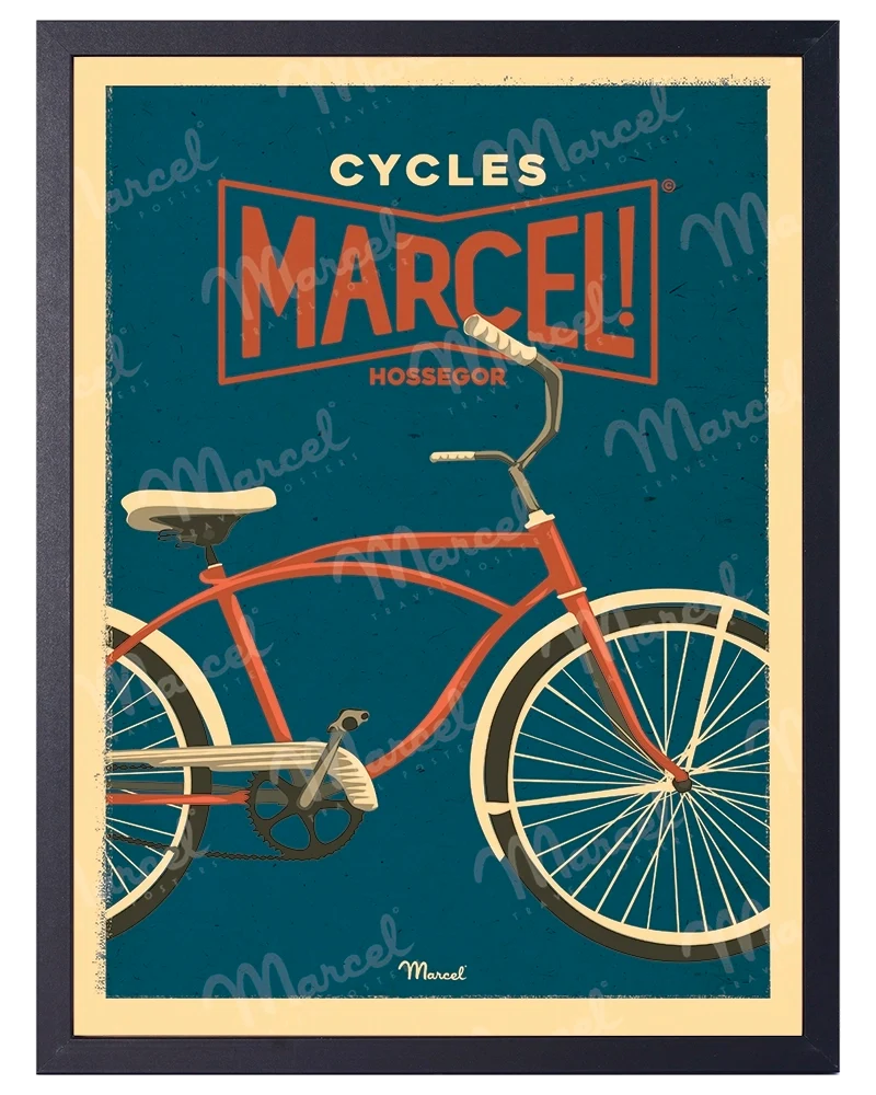 Affiche "Cycles Marcel"