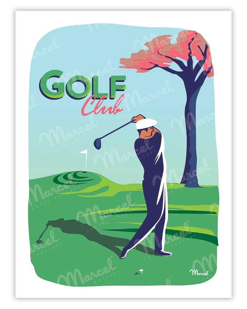 Affiche "Golf Club"