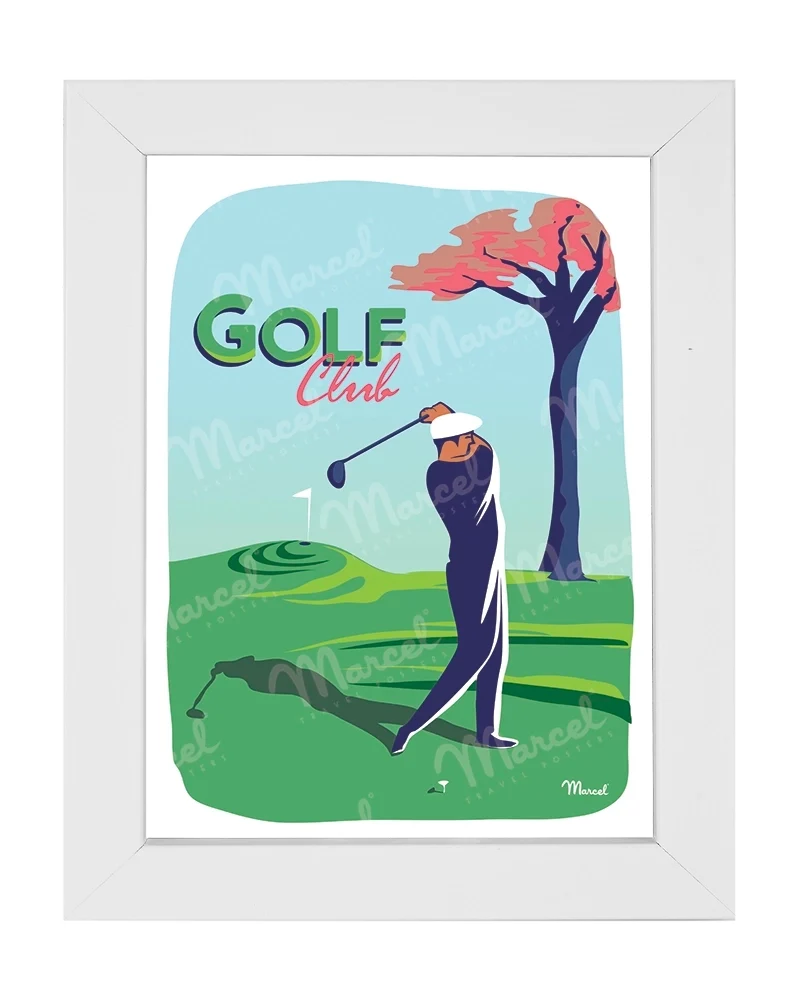 Carte Postale "Golf Club"