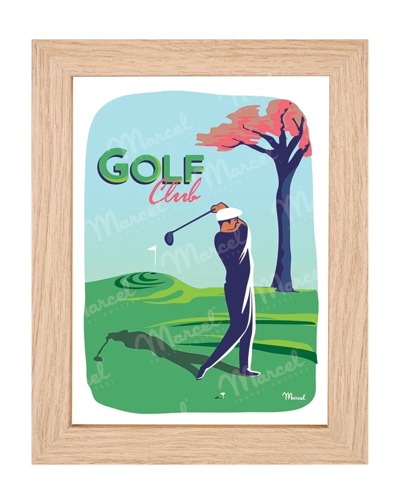 Carte Postale "Golf Club"