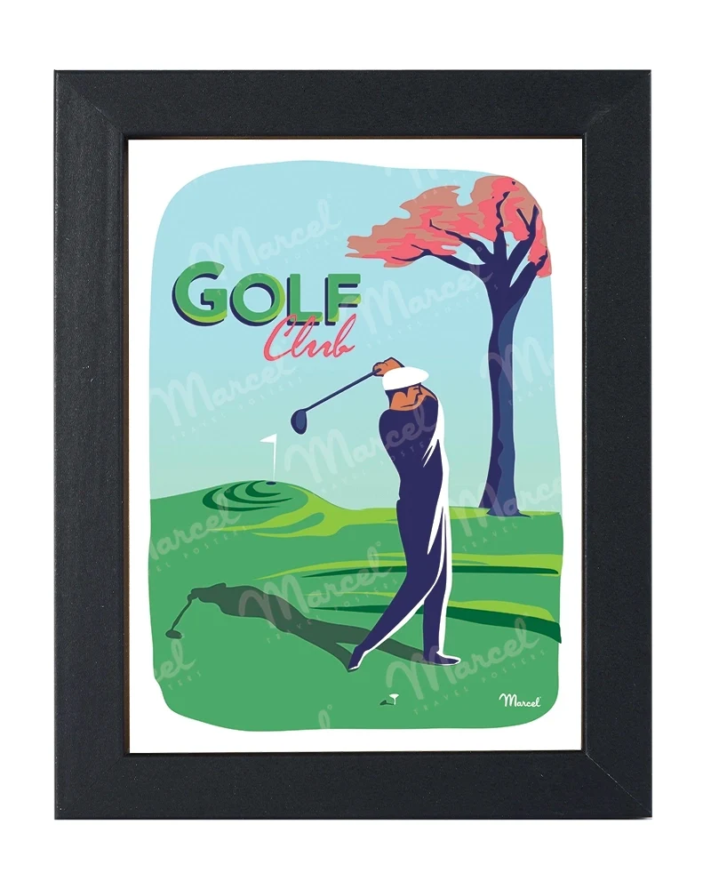 Carte Postale "Golf Club"