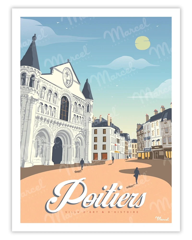 Affiche POITIERS