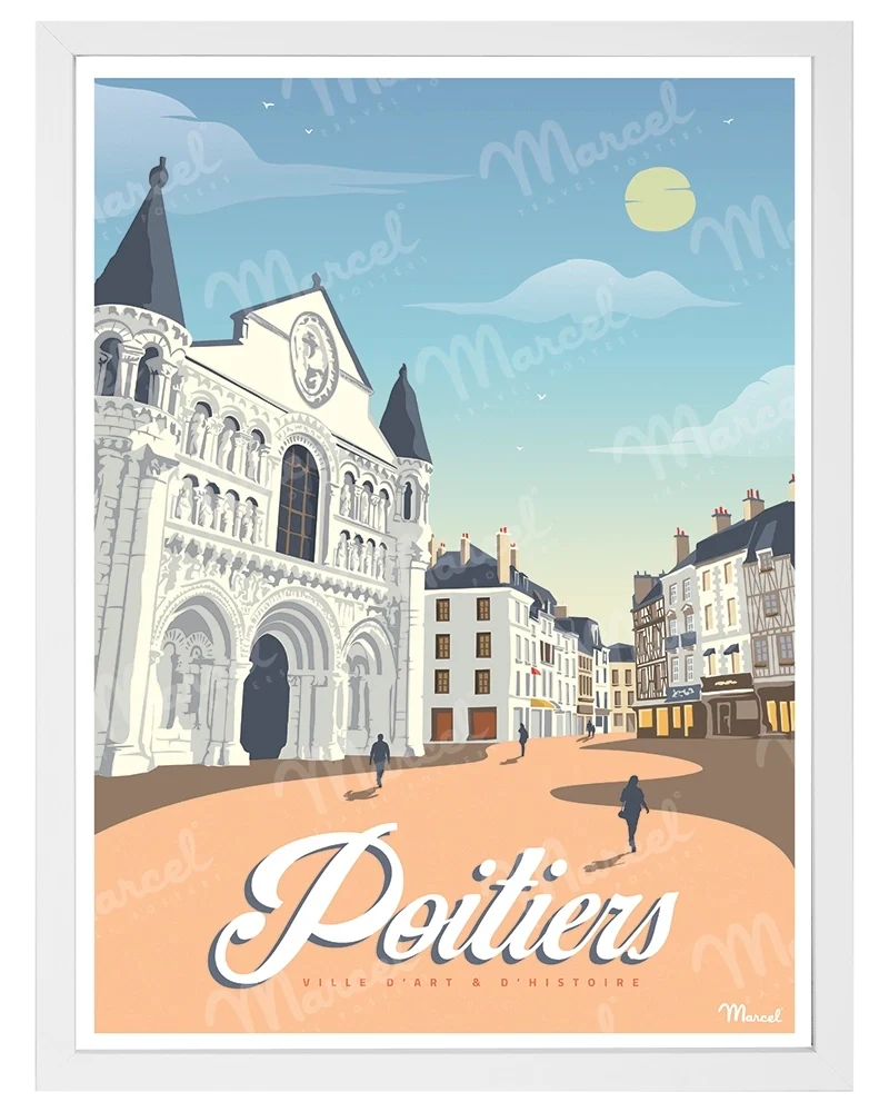 Affiche POITIERS