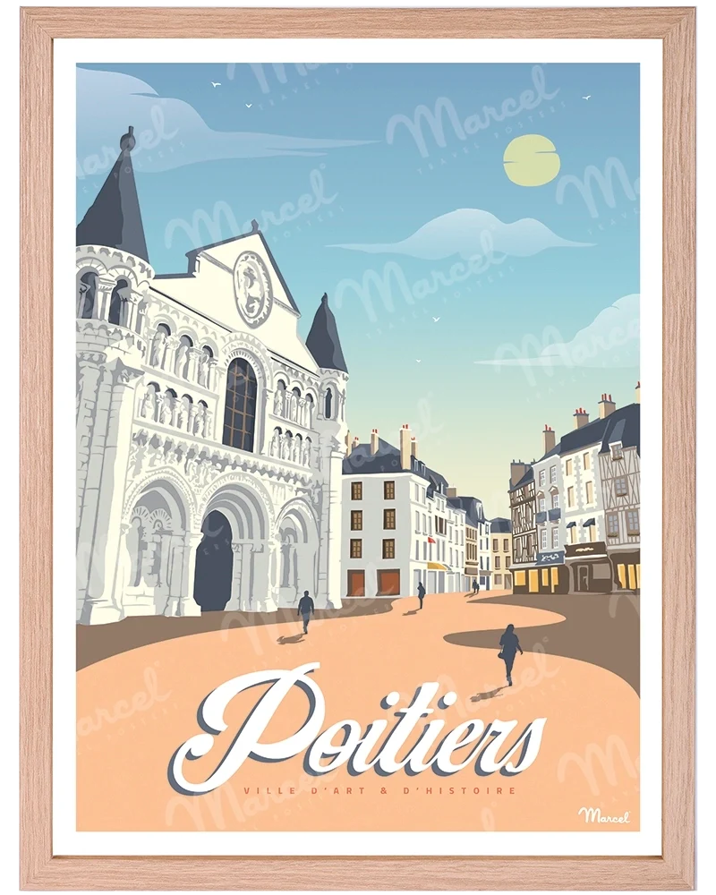 Affiche POITIERS