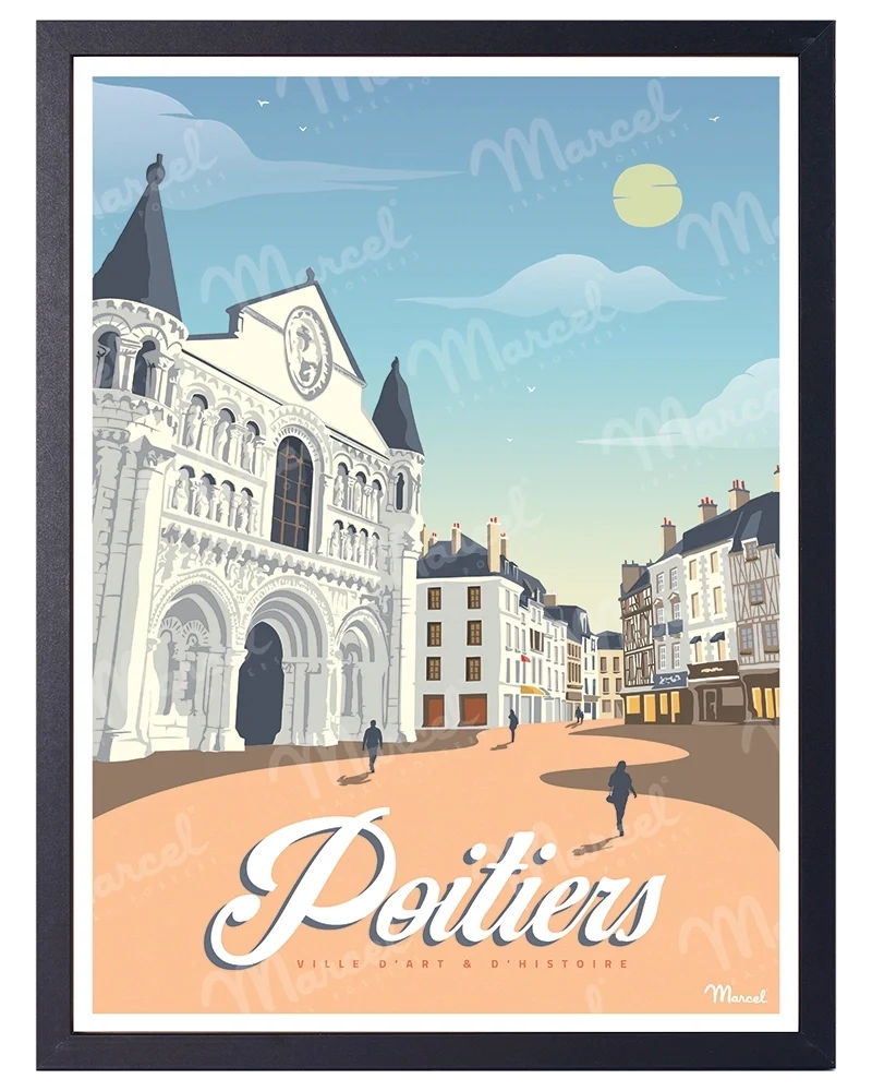 Affiche POITIERS