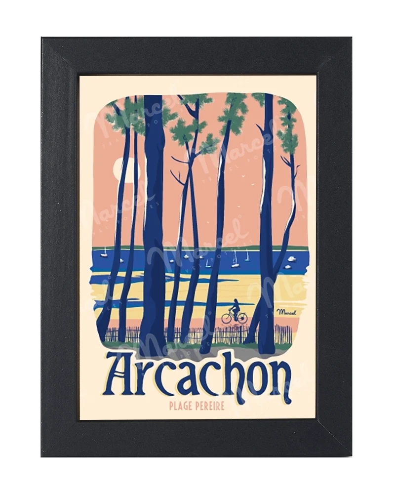 Carte Postale ARCACHON "Plage Pereire"