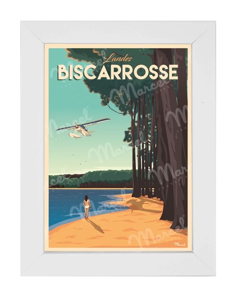 Carte Postale BISCARROSSE