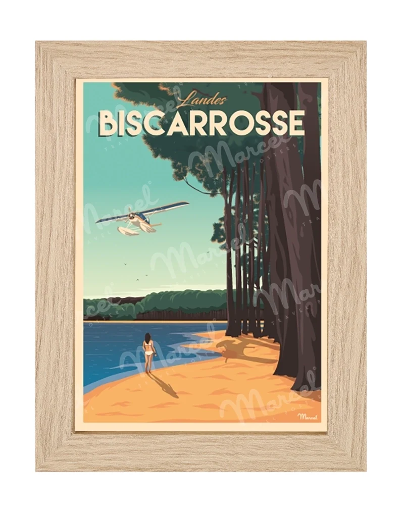Carte Postale BISCARROSSE
