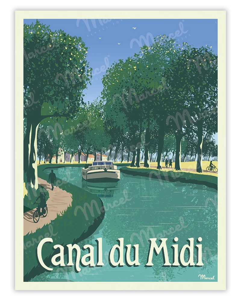 Affiche CANAL DU MIDI
