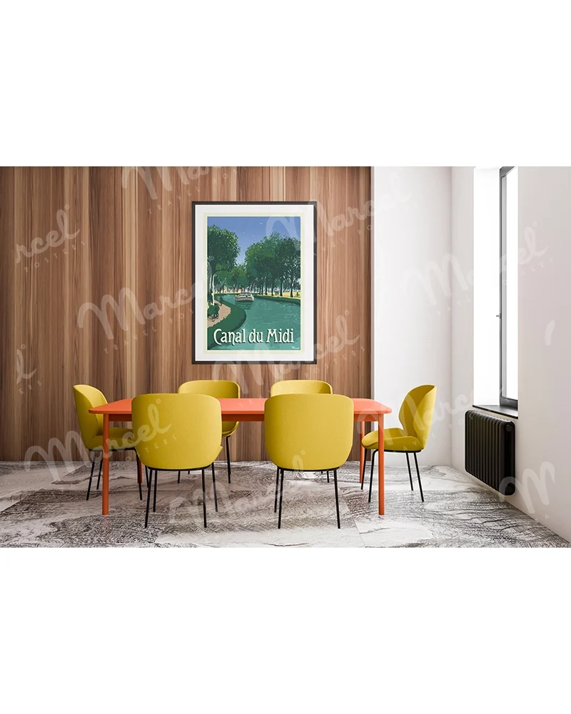 Affiche CANAL DU MIDI
