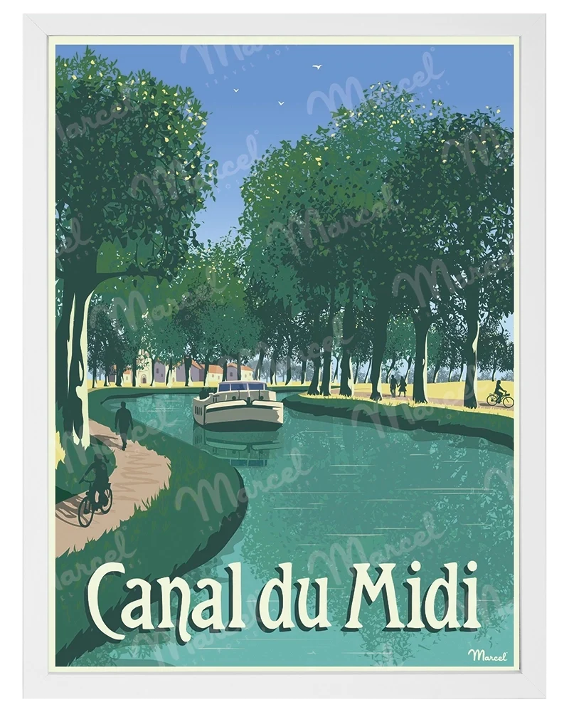 Affiche CANAL DU MIDI