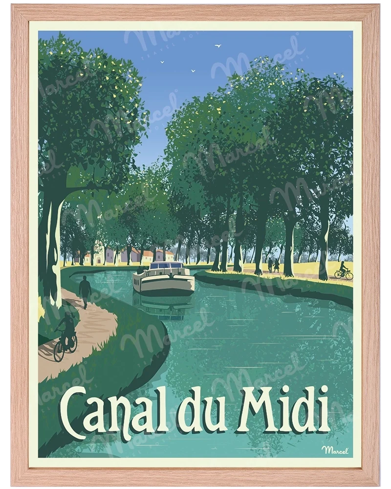 Affiche CANAL DU MIDI
