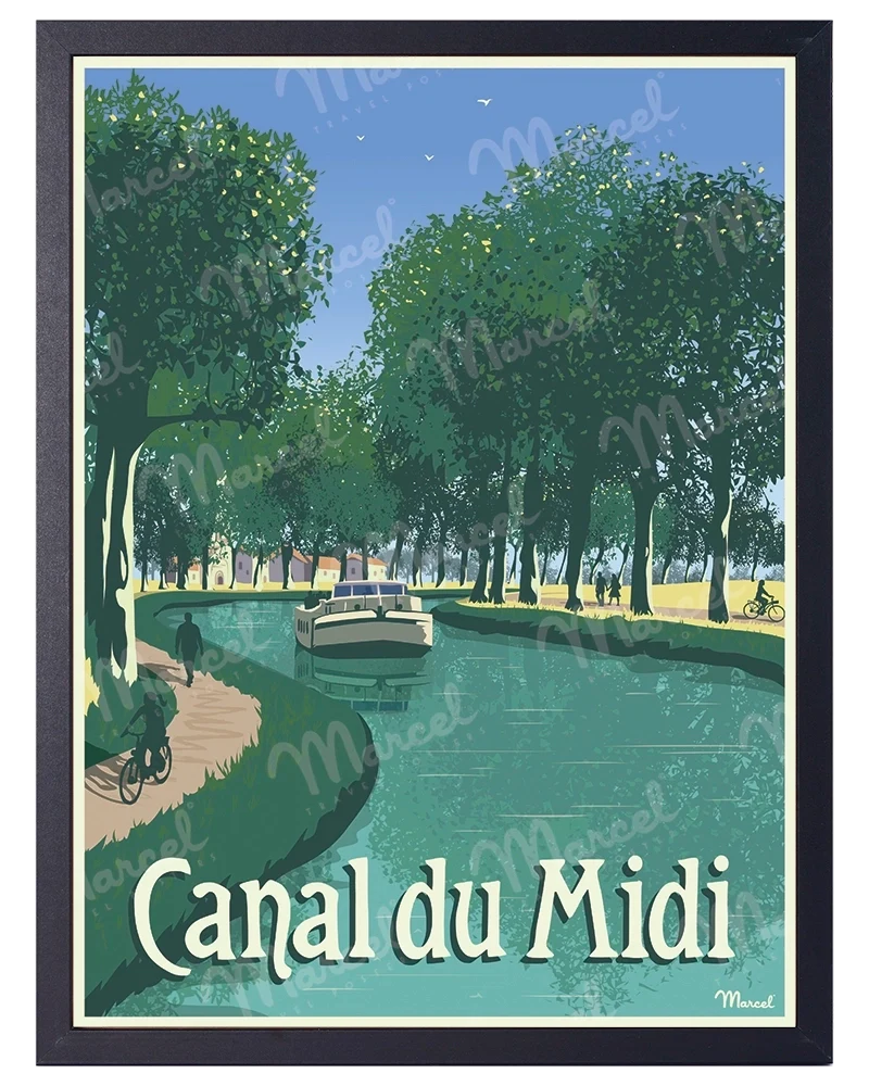 Affiche CANAL DU MIDI
