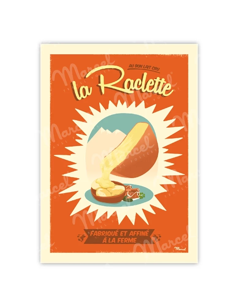 Carte Postale "La Raclette"