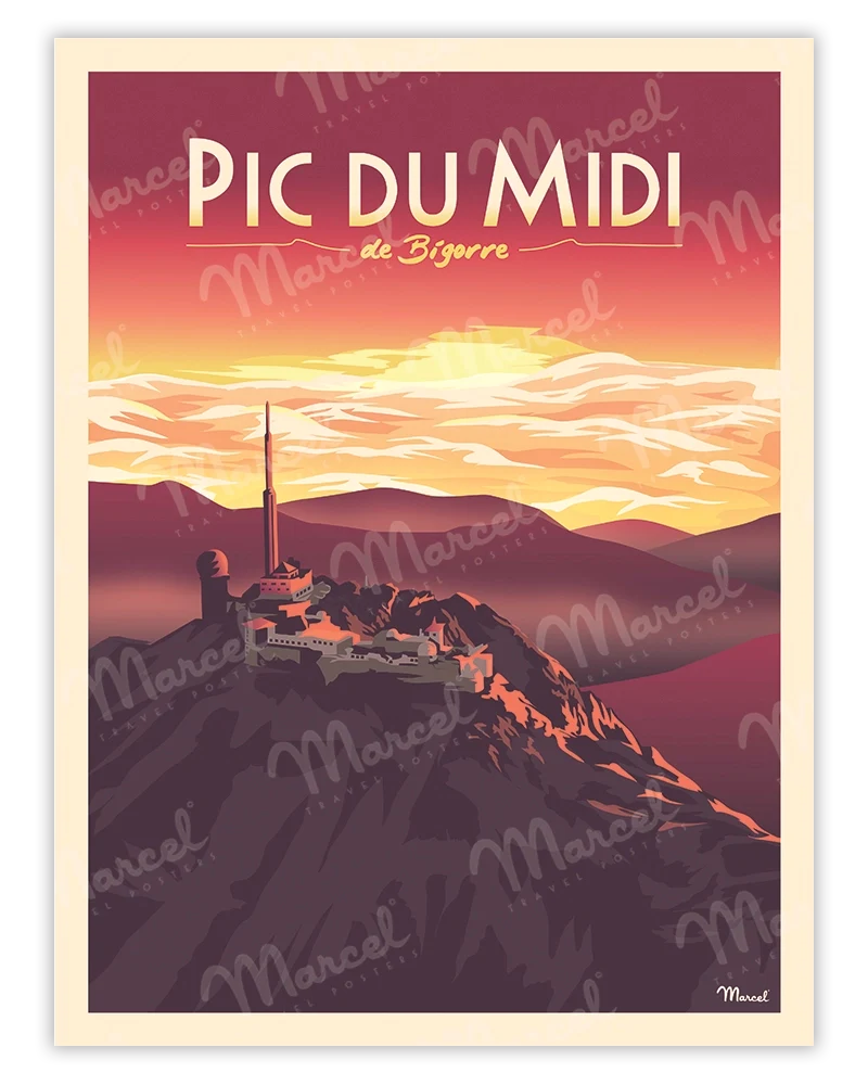 Affiche PIC DU MIDI DE BIGORRE