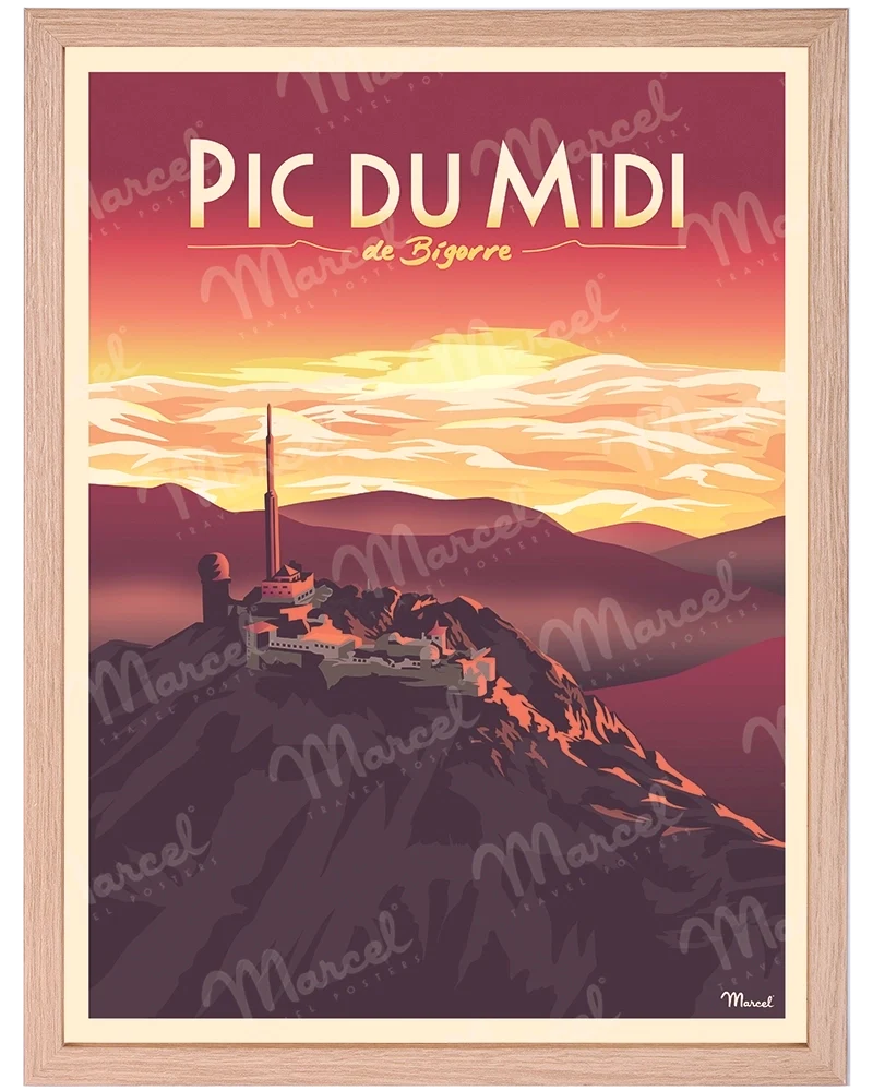 Affiche PIC DU MIDI DE BIGORRE