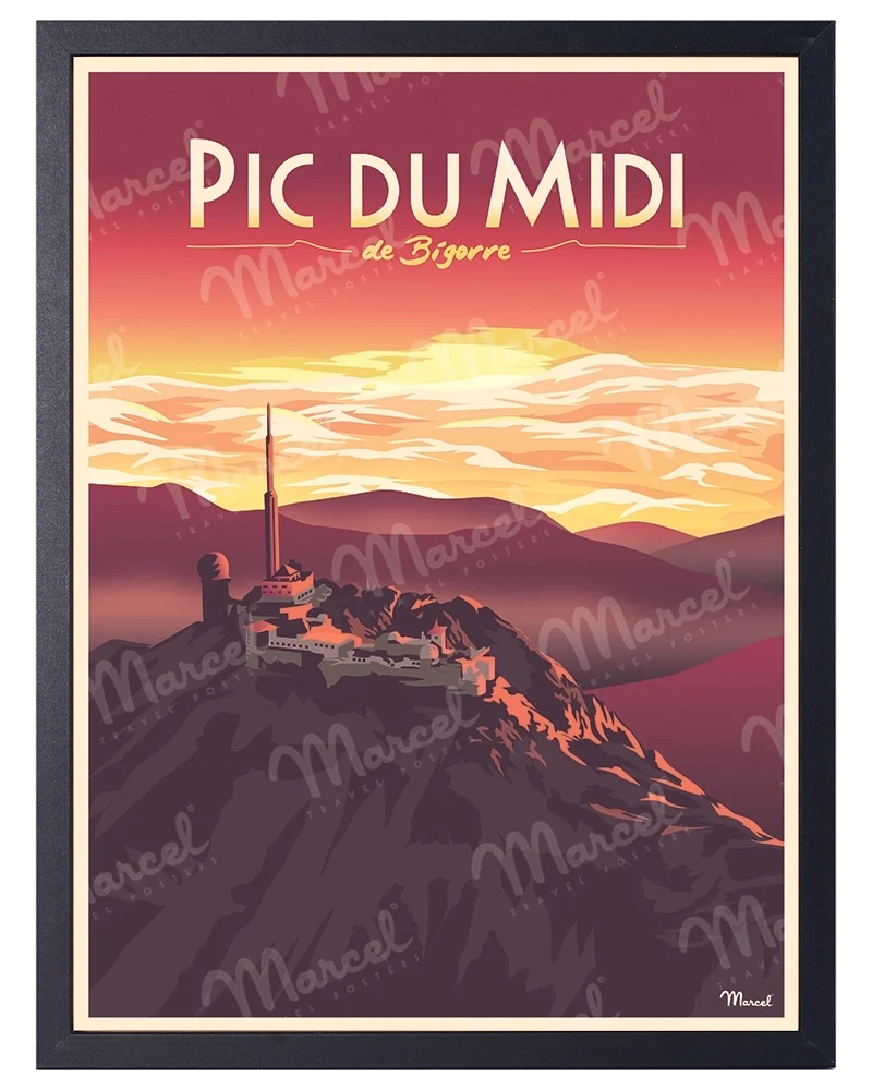 Affiche PIC DU MIDI DE BIGORRE