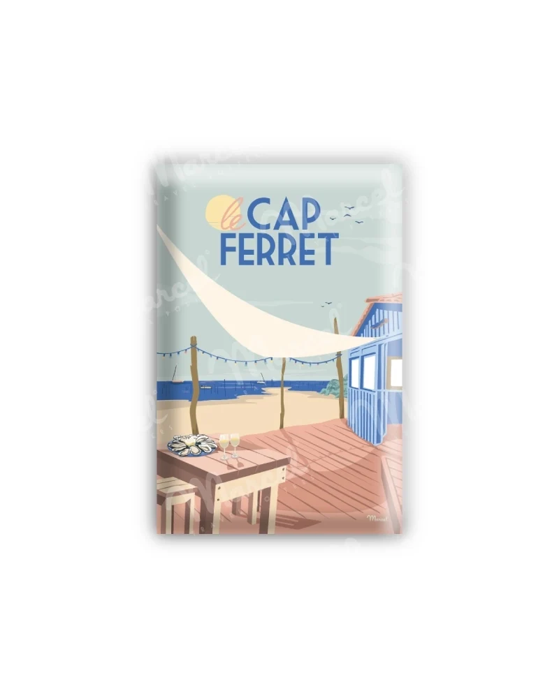 Magnet CAP FERRET "Cabane à Huîtres"
