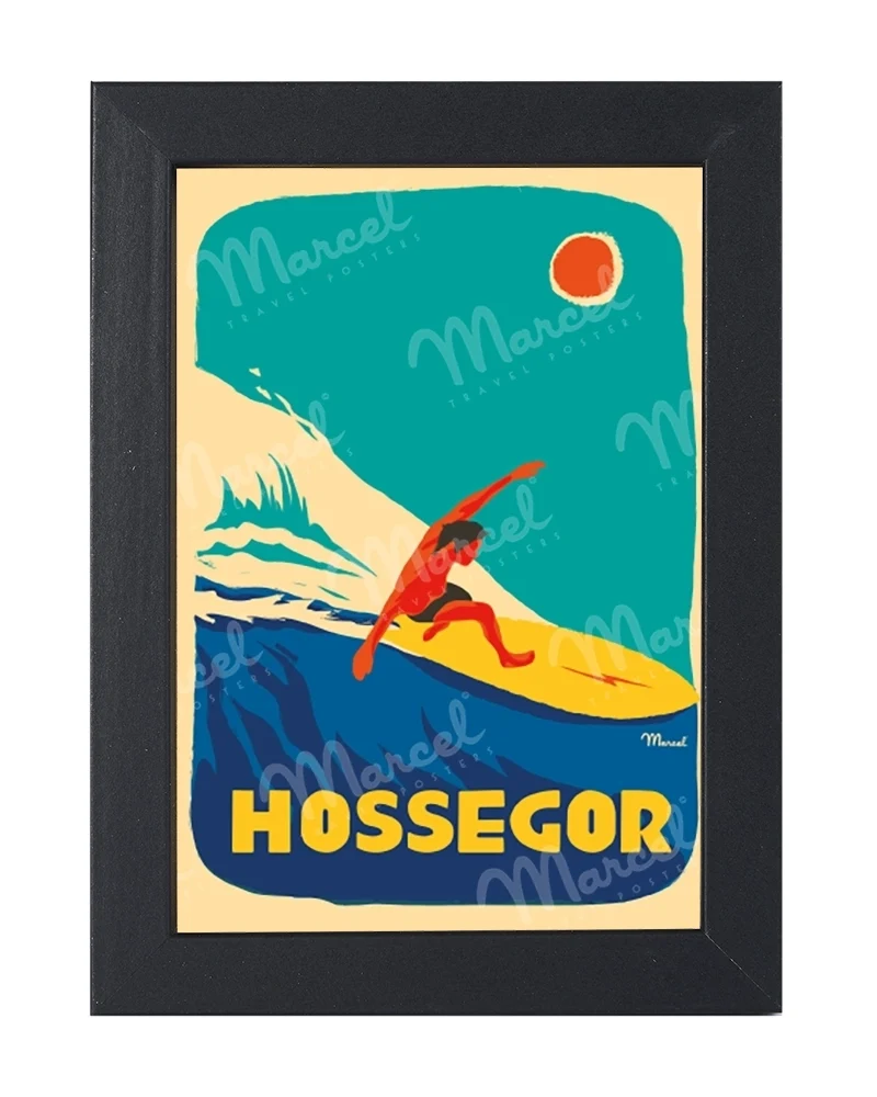 Carte Postale HOSSEGOR "Surfeur"