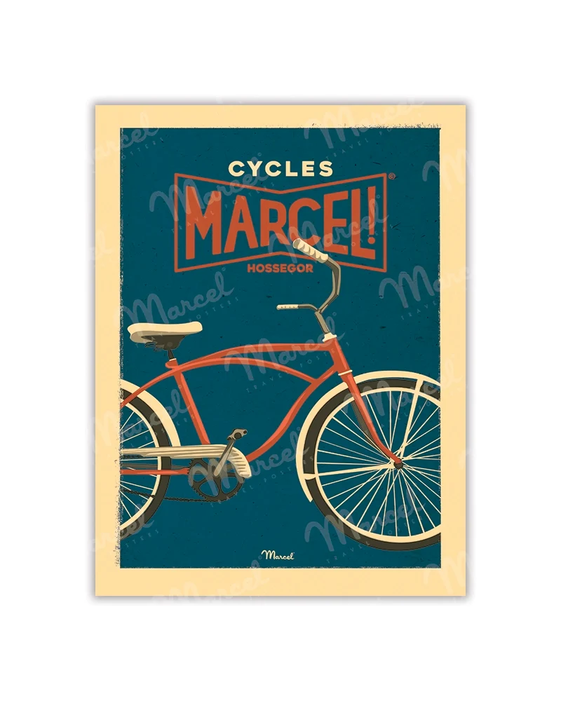 Carte Postale "Cycles Marcel"