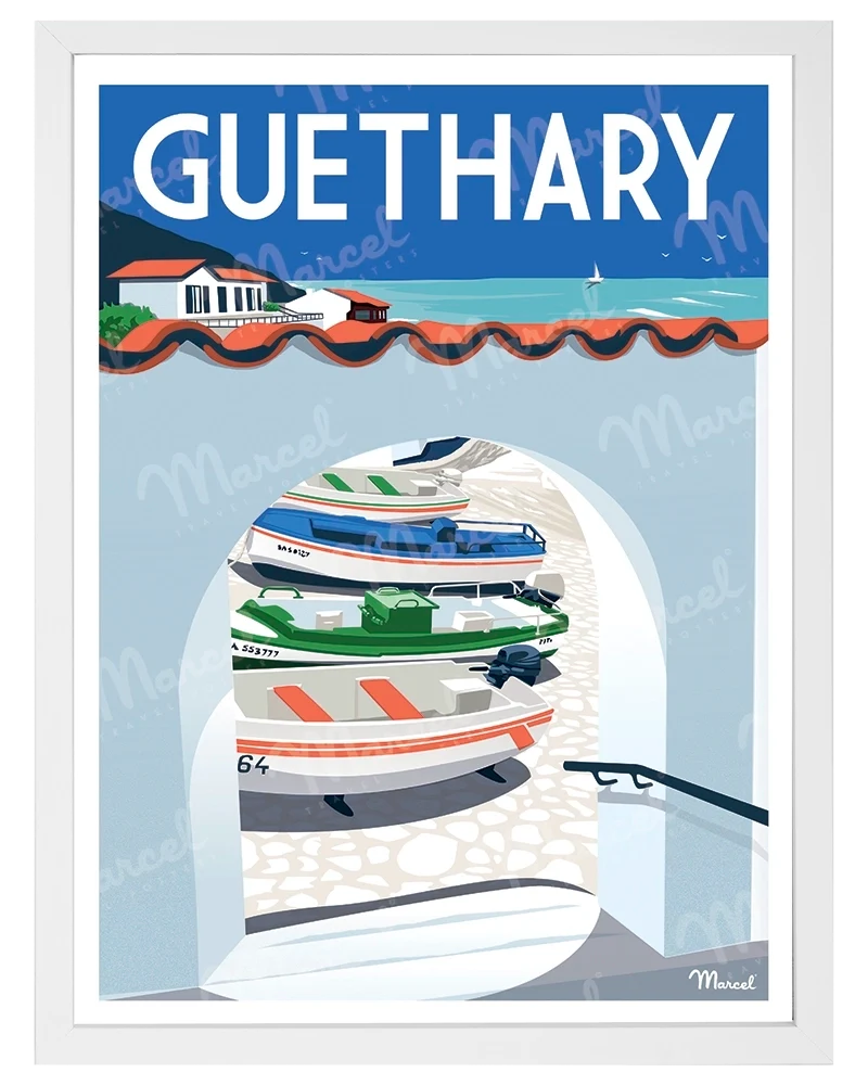 Affiche GUETHARY "Le Port"