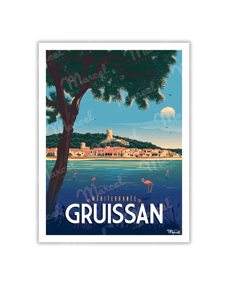 Carte Postale GRUISSAN